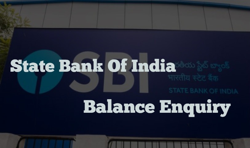 SBI Balance Enquiry