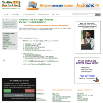 free sms service sites