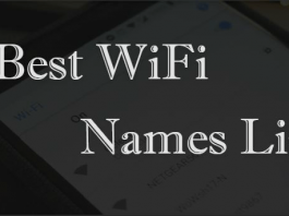Best Wifi Names 2019