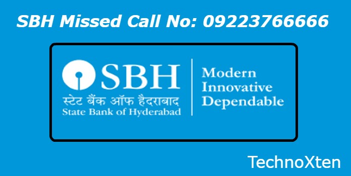 SBH Missed Call Bank Balance Check Number