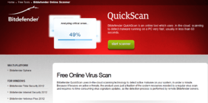 Bitdefender scanner