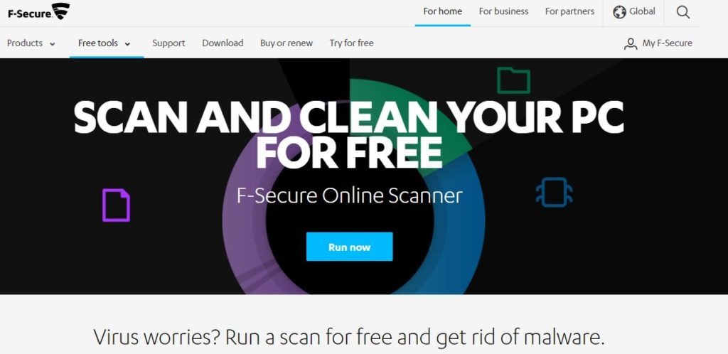 F-Secure Online Scanner