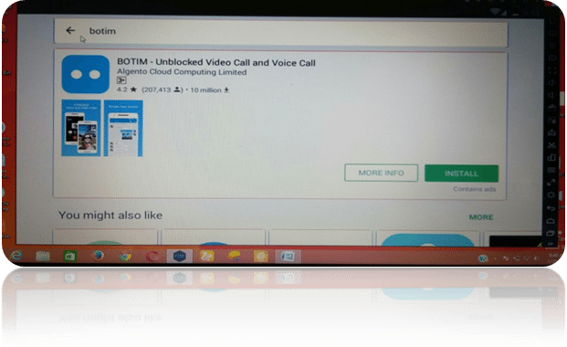 install BOTIM for PC using Android Emulator