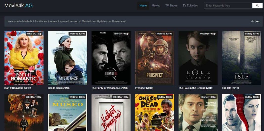 websites to watch free movies and tv shows without downloading