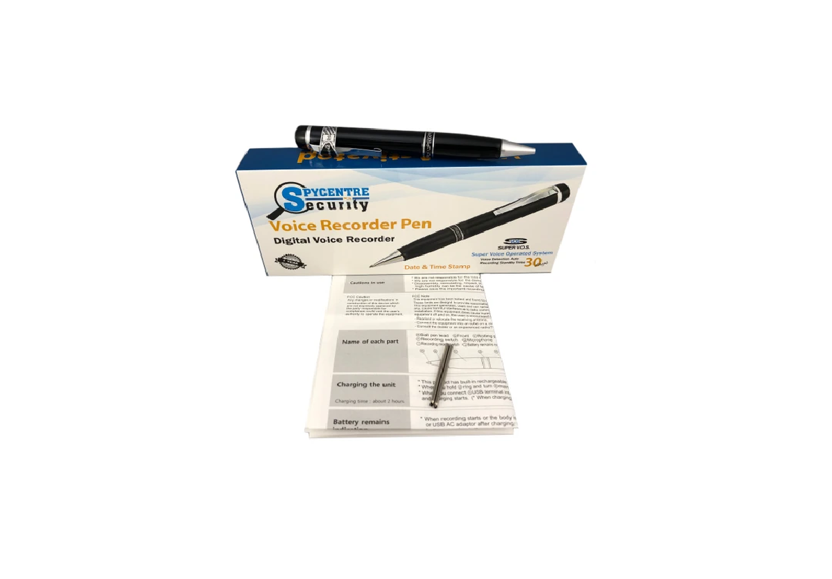 Check Out This Voice Activated Pen Recorder